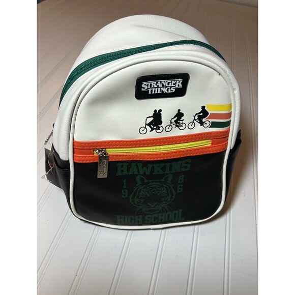 STRANGER THINGS Hawkins High School Mini Backpack Netflix NWT - Picture 2 of 6